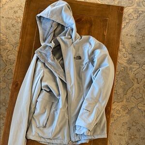 The North Face Gray Hooded Jacket